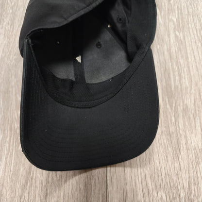 Adidas Mens Black Baseball Cap Hat Embroidered Logo Adjustable Strapback Sport