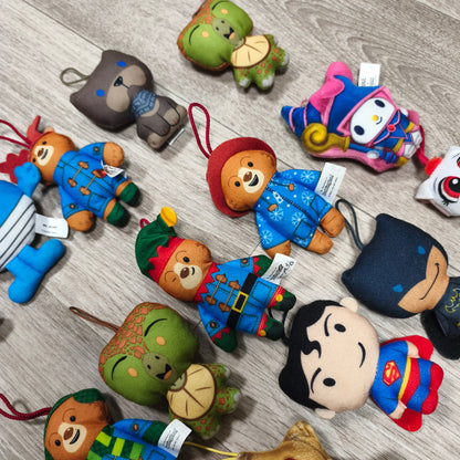 McDonald's Happy Meal Plush Toys Job Lot Plushies Clips Paddington DC Sanrio