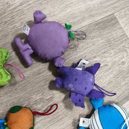 McDonald's Happy Meal Plush Toys Job Lot Plushies Clips Paddington DC Sanrio