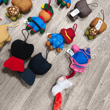 McDonald's Happy Meal Plush Toys Job Lot Plushies Clips Paddington DC Sanrio
