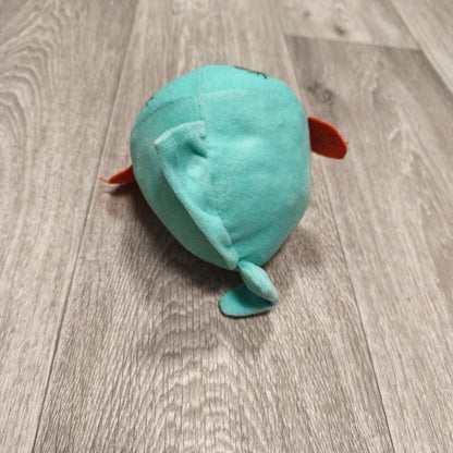 Blue Fish Plush Toy Round Cute Soft Stuffed Animal Toy All Things Nice Ltd