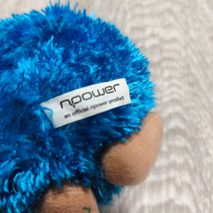 npower Wallace & Gromit Blue Hairy Feet Mascot Plush Soft Toy Furrytails