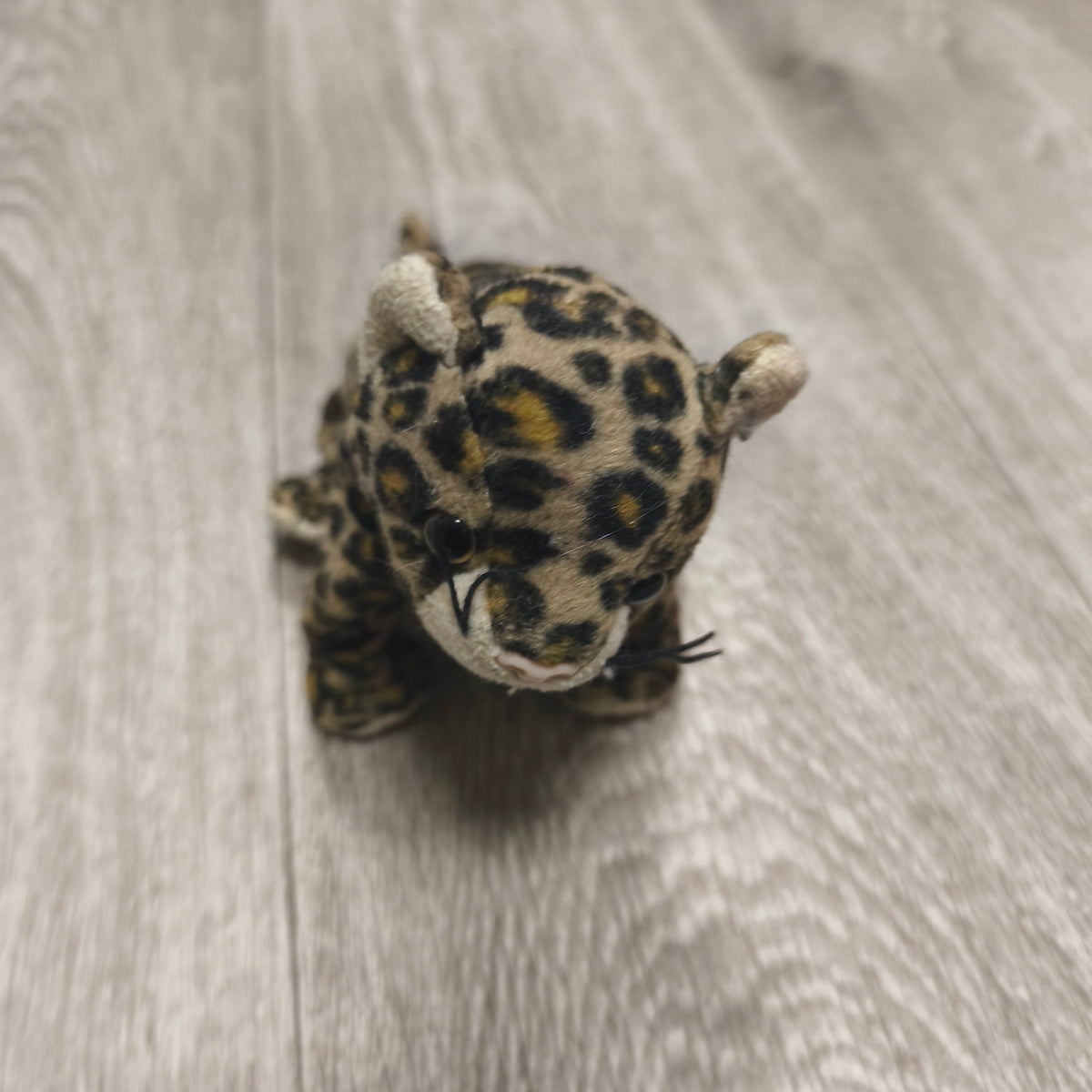 Russ Berrie Freckles Leopard Jaguar Cub Plush Stuffed Animal Toy Vintage Tag