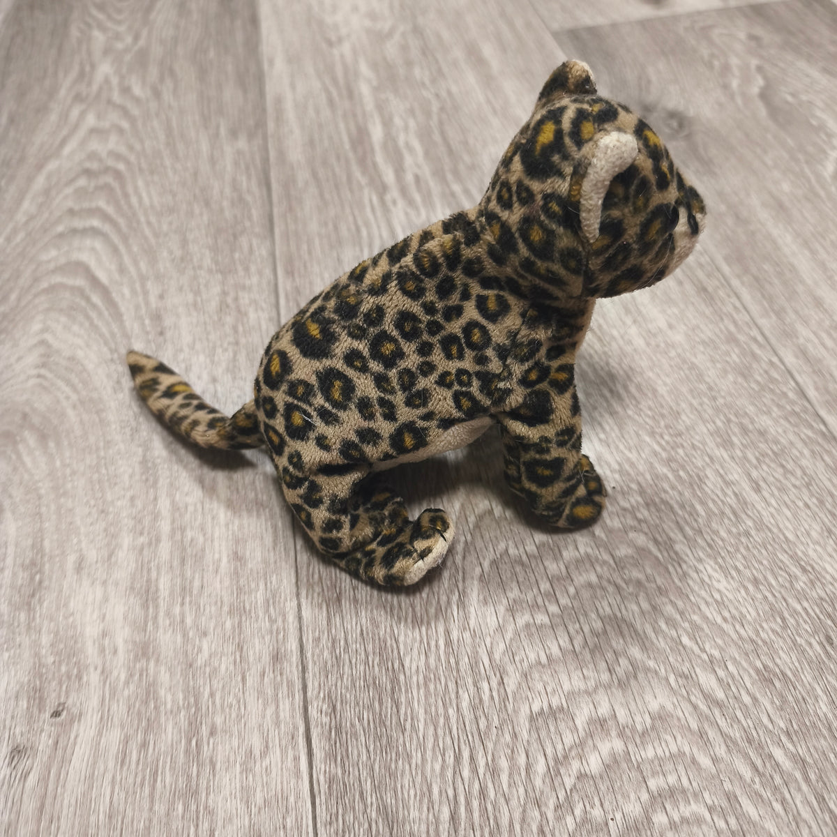Russ Berrie Freckles Leopard Jaguar Cub Plush Stuffed Animal Toy Vintage Tag