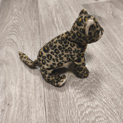 Russ Berrie Freckles Leopard Jaguar Cub Plush Stuffed Animal Toy Vintage Tag