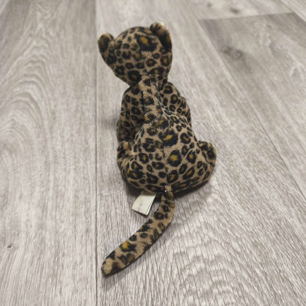 Russ Berrie Freckles Leopard Jaguar Cub Plush Stuffed Animal Toy Vintage Tag
