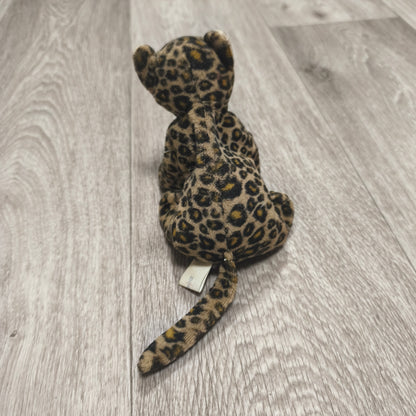 Russ Berrie Freckles Leopard Jaguar Cub Plush Stuffed Animal Toy Vintage Tag