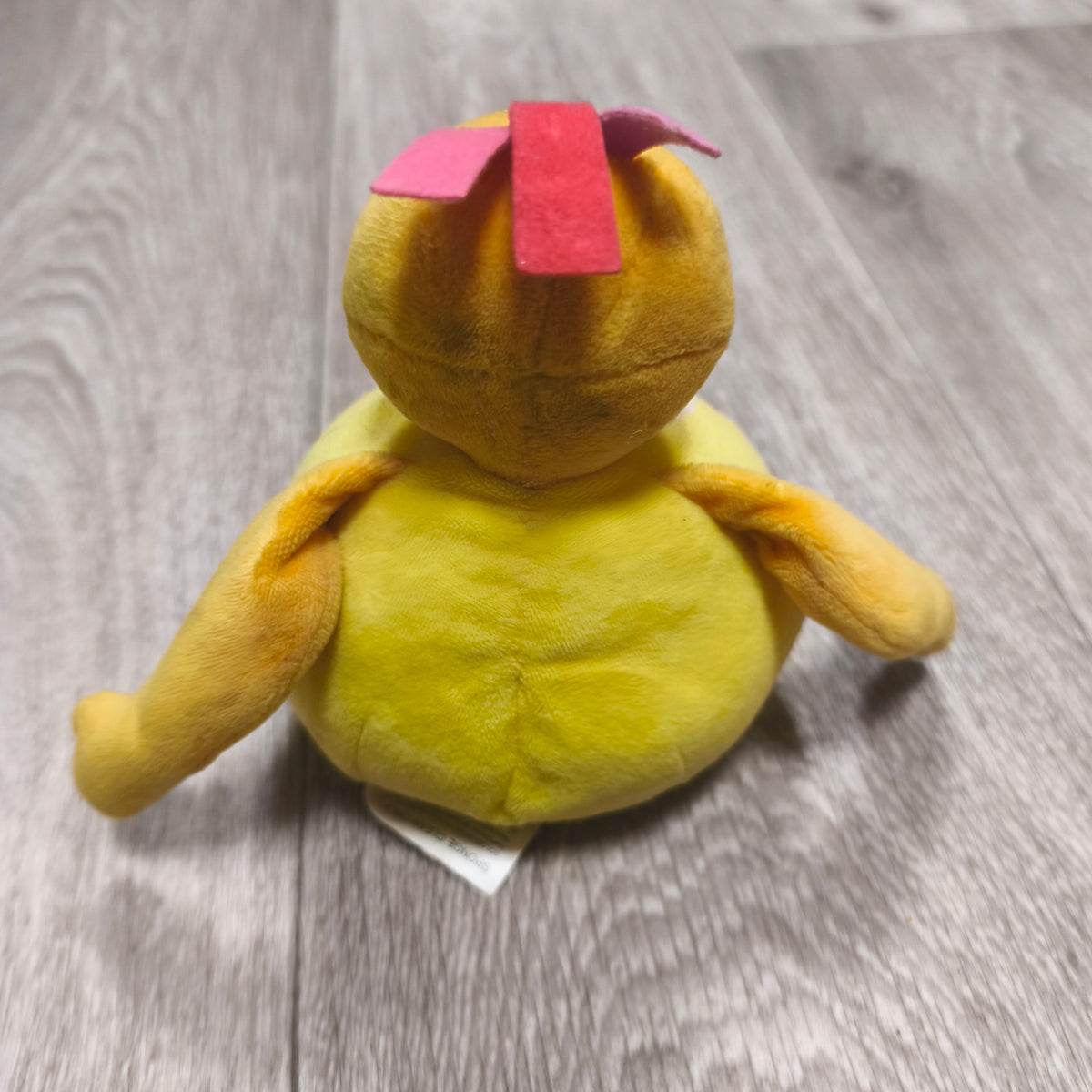 Twirlywoos Golden Bear Yellow Plush Soft Toy Stuffed Animal 2015