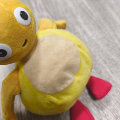 Twirlywoos Golden Bear Yellow Plush Soft Toy Stuffed Animal 2015