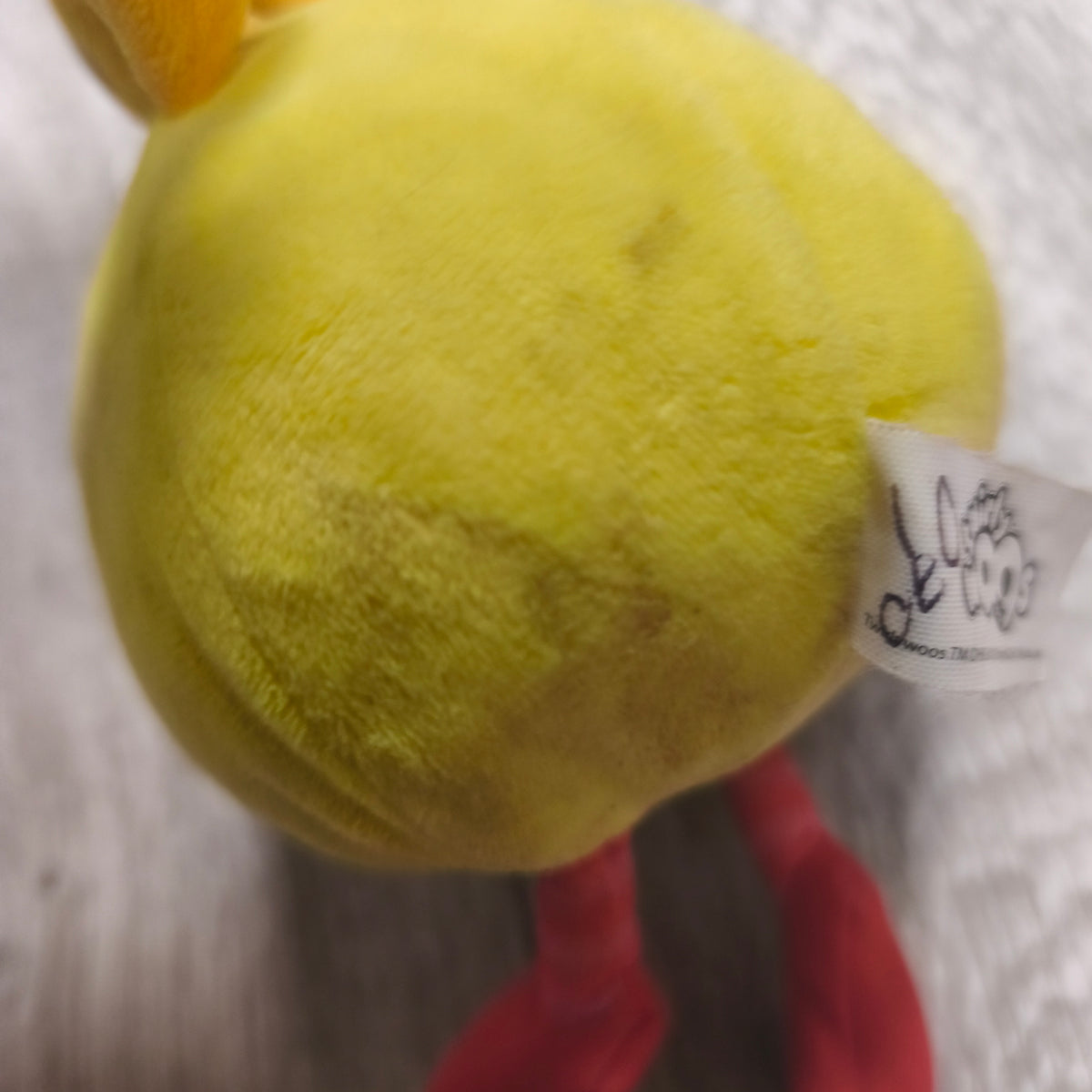 Twirlywoos Golden Bear Yellow Plush Soft Toy Stuffed Animal 2015