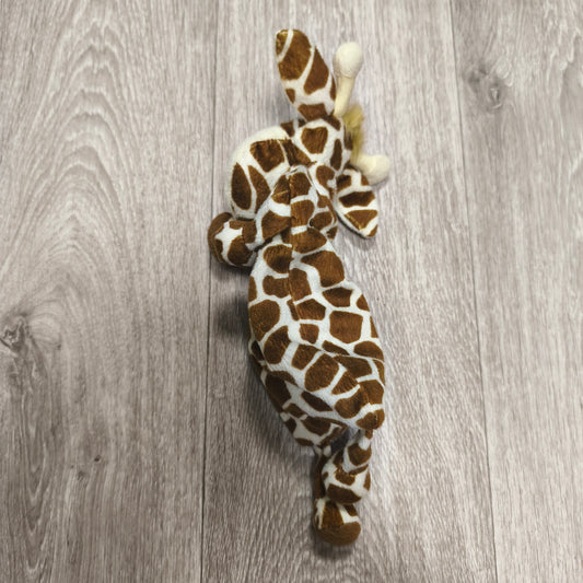 Plush Giraffe Hot Water Bottle Cover Microwavable Wheat Heat Pack Cover Brown