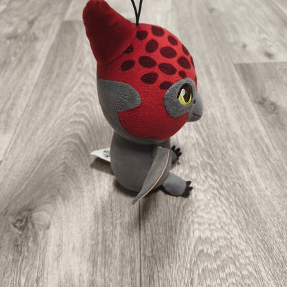 Jurassic World Pteranodon Pterodactyl Plush Red Gray Dinosaur Stuffed Toy Hanging