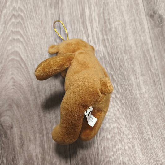 Vagn Godthaab Plush Teddy Bear Ornament Brown Small Stuffed Animal Toy 6932