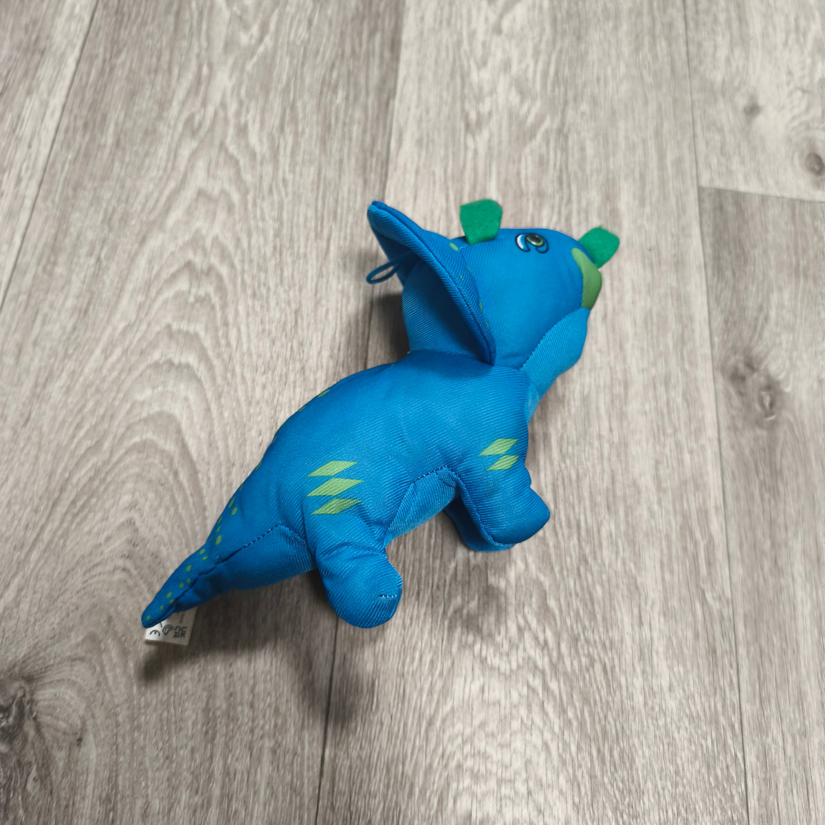 Blue Oakes Leisure Triceratops Dinosaur Plush Soft Toy Stuffed Animal Green Spot