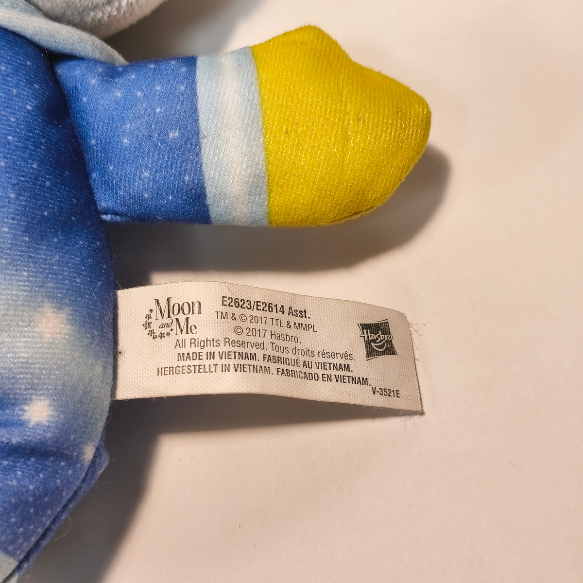 Hasbro Moon and Me Moon Baby Plush Soft Toy CBeebies 2017 Small Star Onesie