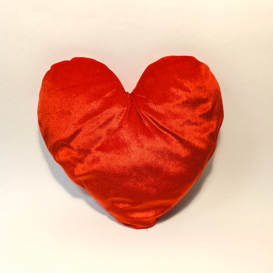 Red Heart Shaped Plush Decorative Throw Pillow Plush Cushion Valentine Decor