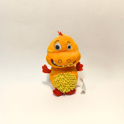Make Believe Ideas Orange Monster Dinosaur Plush Soft Toy 2018