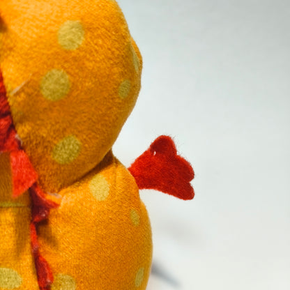 Make Believe Ideas Orange Monster Dinosaur Plush Soft Toy 2018