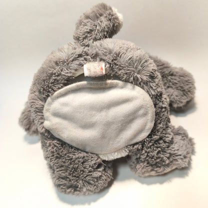 Simba Plush Dog Puppy Grey White Electronic Animated Musical Stuffed Animal Toy