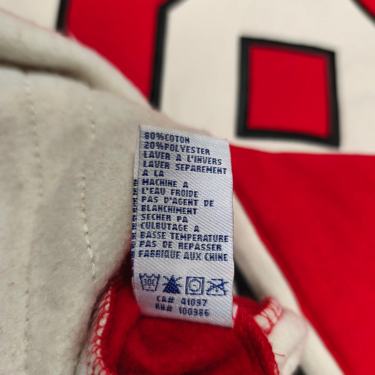Old Time Hockey Chicago Blackhawks Jonathan Toews #19 Lace Up Hoodie Mens Small