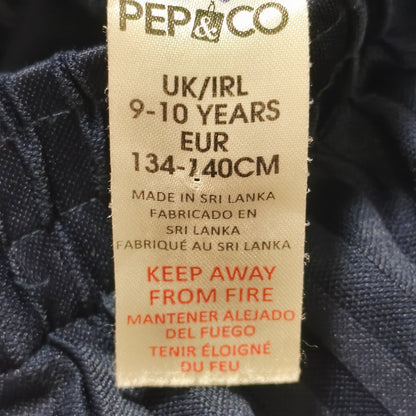 Pep & Co Blue Striped Shorts Boys 9-10 Years 134-140cm Athletic Sports