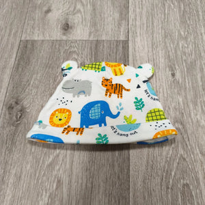 St Bernard Dunnes Stores Baby Hat Beanie 3-6 Months Safari Animal Print 3D Ears