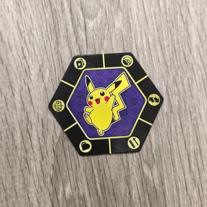 Pokemon McDonald's 2023 Match Battle Hexagonal Pikachu Spinner Token TCB M40