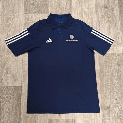 Adidas FLVW Kreis Bochum Trainerlehrgang Coach Polo Shirt Navy Blue Men's M