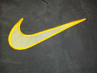 Vintage Nike Premier 1/4 Zip Pullover Shirt 90s Spellout Big Swoosh Navy XXXL