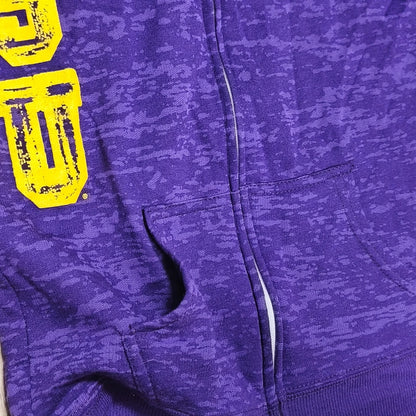Blue 84 LSU Tigers Full Zip Hoodie Purple Small Made in USA