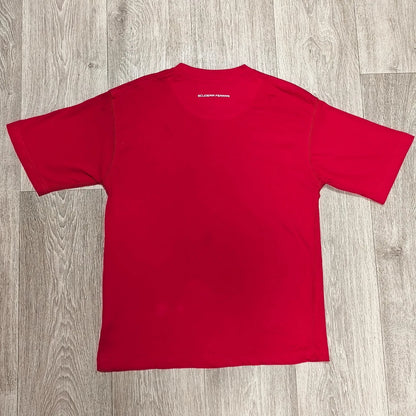 Ferrari Official Product Red Short Sleeve T-Shirt Scuderia Logo Men's S