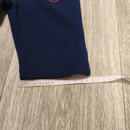 Miraculous Ladybug Girls Navy Blue Elastic Waist Sweatpants Shorts Casual