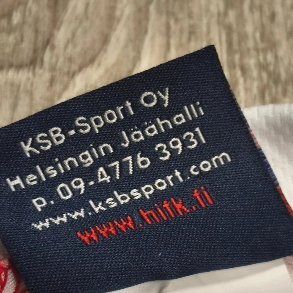 HIFK Helsinki Ice Hockey Jersey KOFF Xerox Reebok KSB Sport Youth Size 150 Red