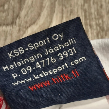 HIFK Helsinki Ice Hockey Jersey KOFF Xerox Reebok KSB Sport Youth Size 150 Red