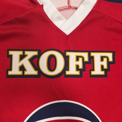 HIFK Helsinki Ice Hockey Jersey KOFF Xerox Reebok KSB Sport Youth Size 150 Red