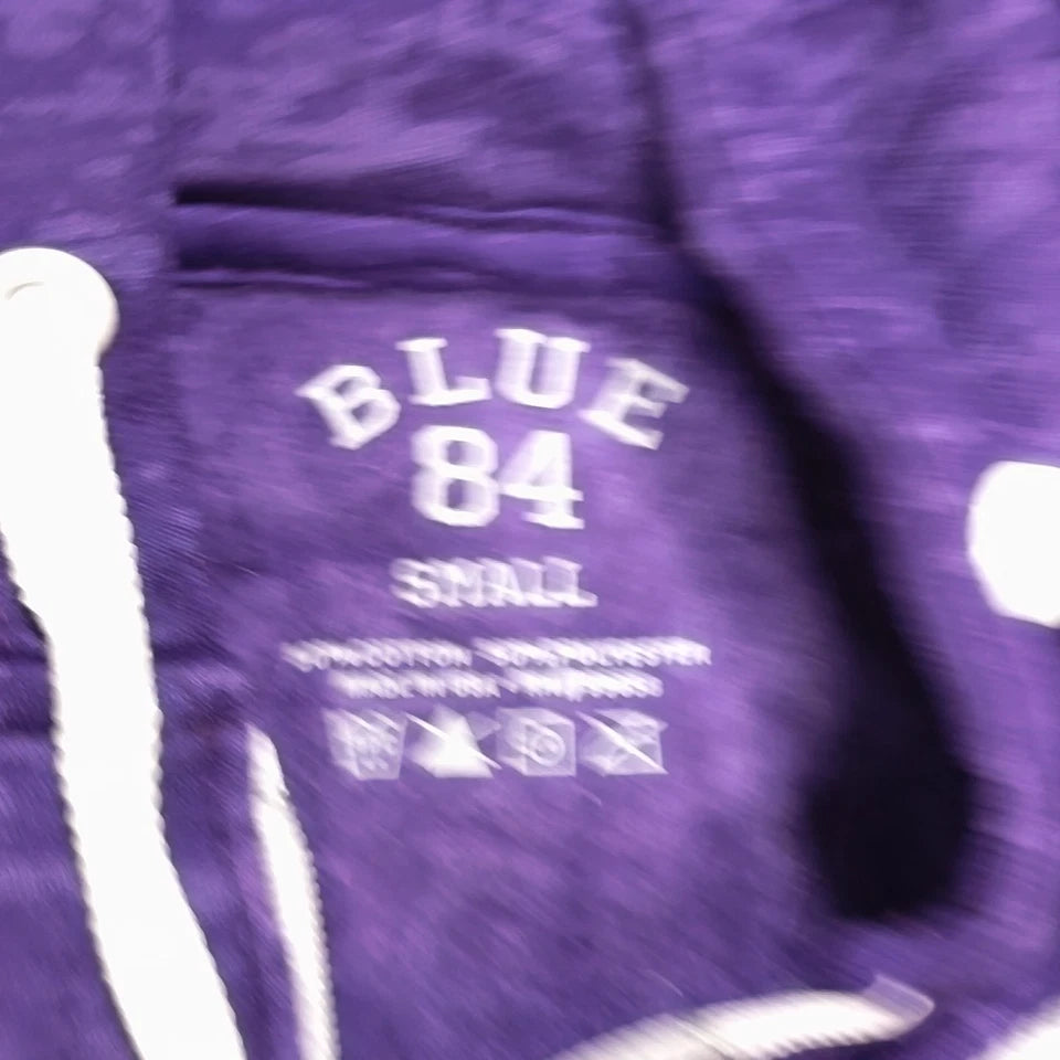 Blue 84 LSU Tigers Full Zip Hoodie Purple Small Made in USA