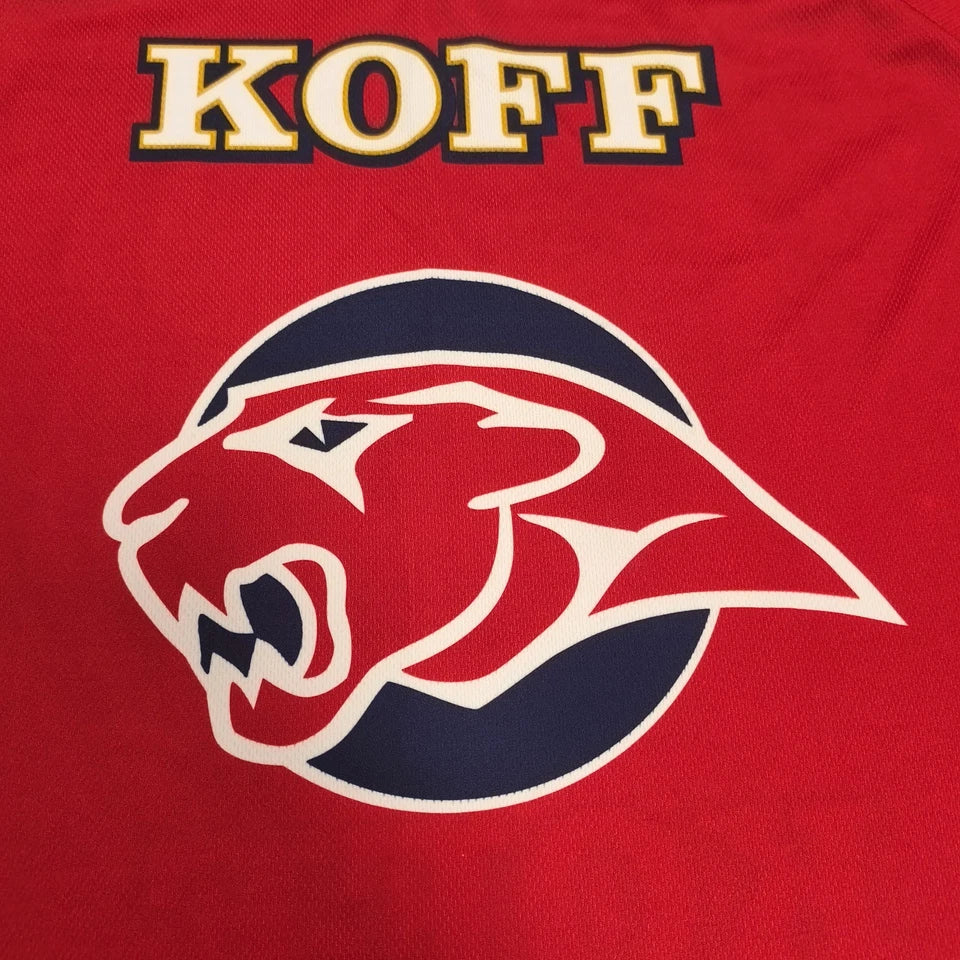 HIFK Helsinki Ice Hockey Jersey KOFF Xerox Reebok KSB Sport Youth Size 150 Red