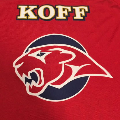 HIFK Helsinki Ice Hockey Jersey KOFF Xerox Reebok KSB Sport Youth Size 150 Red