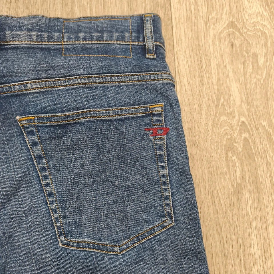 Diesel 2005 D-Fining Tapered Jeans W29 L32 Blue Denim Mens Pants Stretch