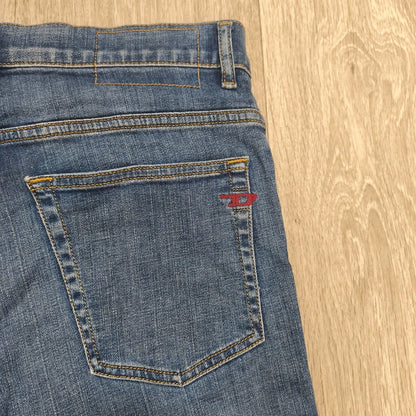 Diesel 2005 D-Fining Tapered Jeans W29 L32 Blue Denim Mens Pants Stretch