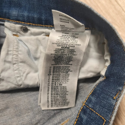 Diesel 2005 D-Fining Tapered Jeans W29 L32 Blue Denim Mens Pants Stretch