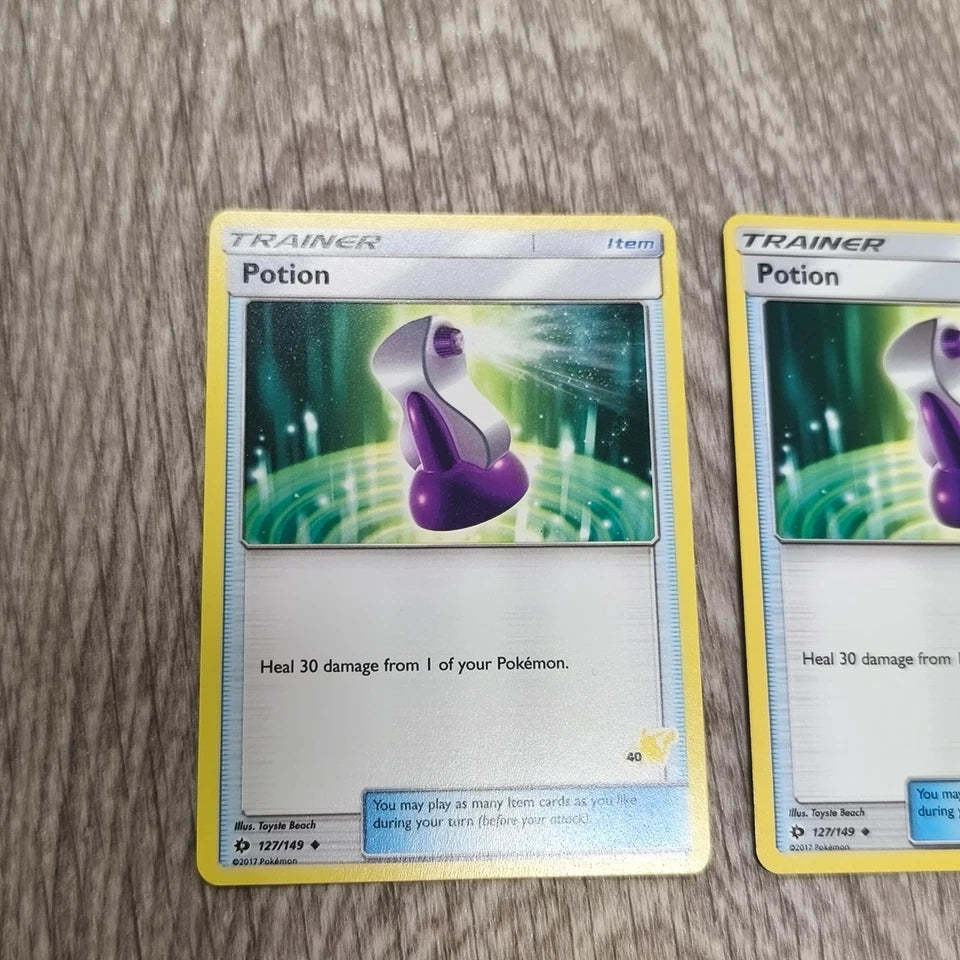 3x Pokemon TCG Potion 127/149 Sun & Moon Battle Academy Trainer Cards Lot