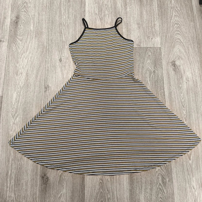 Primark Girls Striped Skater Dress Ribbed Cami Tank Summer 11-12 Yrs 152cm