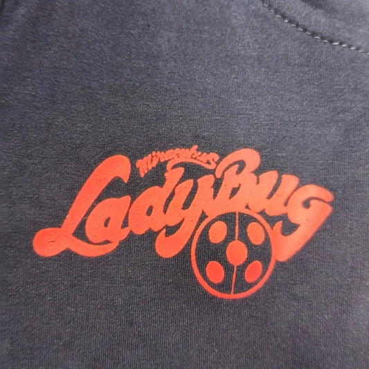 Miraculous Ladybug Girls Navy Blue Elastic Waist Sweatpants Shorts Casual