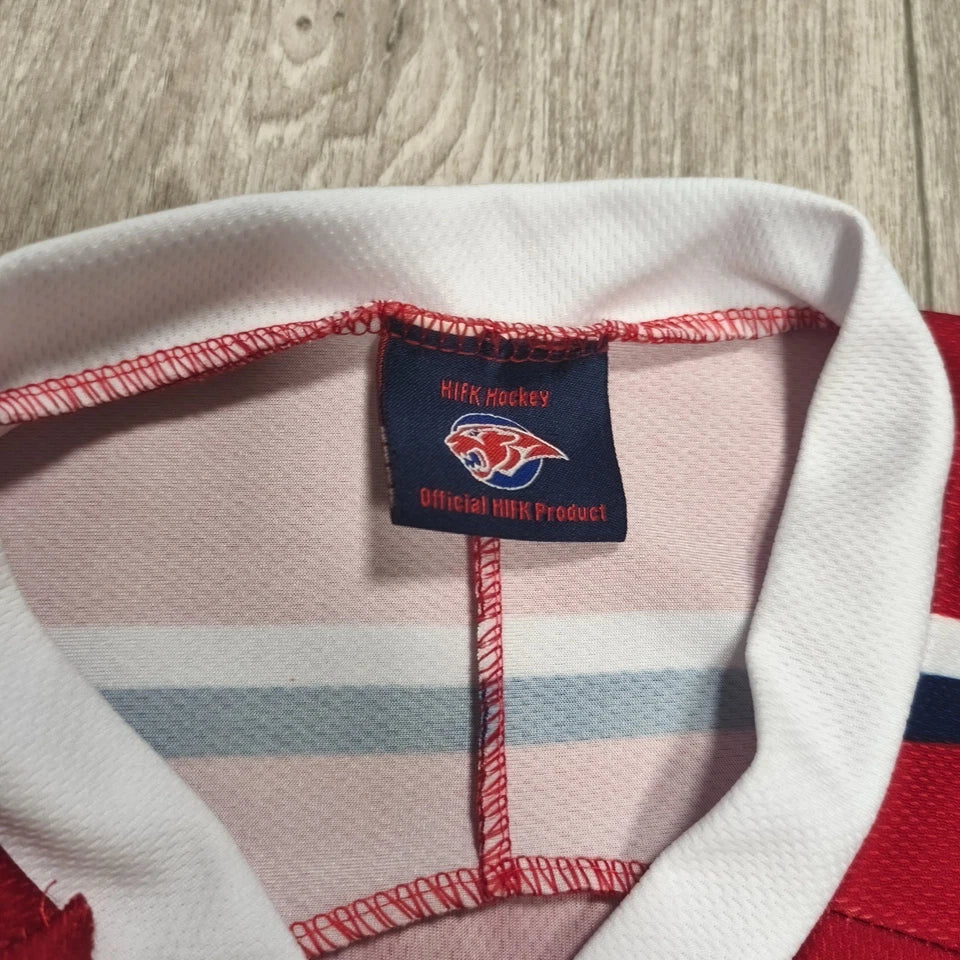 HIFK Helsinki Ice Hockey Jersey KOFF Xerox Reebok KSB Sport Youth Size 150 Red