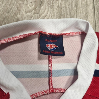HIFK Helsinki Ice Hockey Jersey KOFF Xerox Reebok KSB Sport Youth Size 150 Red