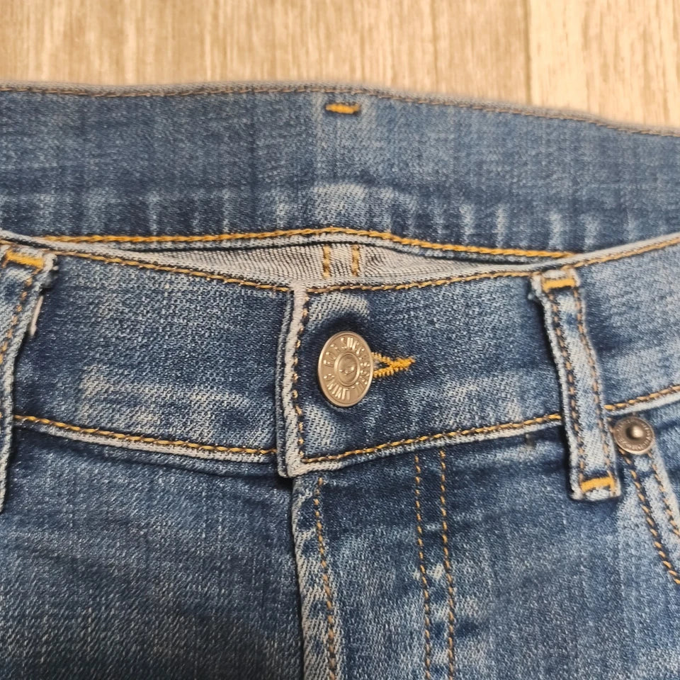 Diesel 2005 D-Fining Tapered Jeans W29 L32 Blue Denim Mens Pants Stretch