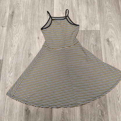 Primark Girls Striped Skater Dress Ribbed Cami Tank Summer 11-12 Yrs 152cm