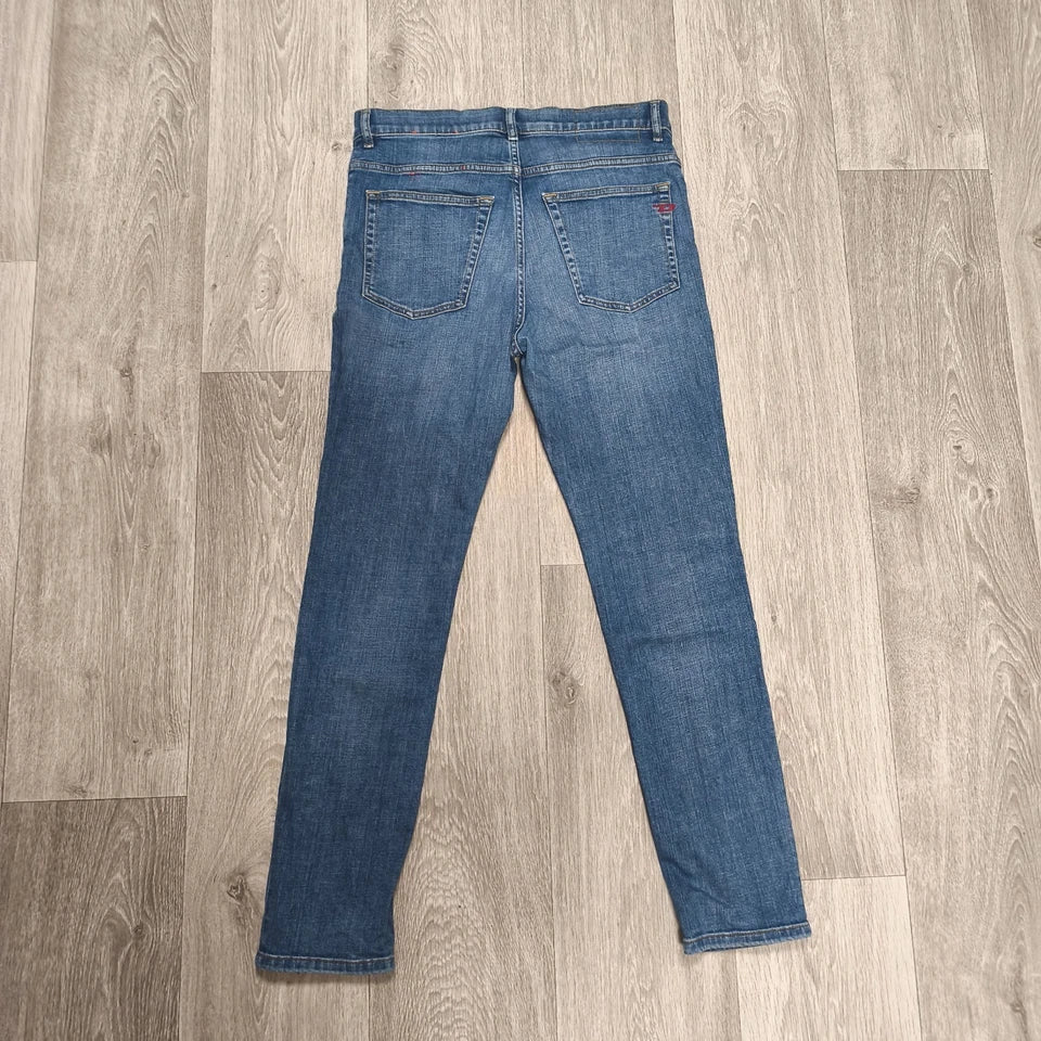 Diesel 2005 D-Fining Tapered Jeans W29 L32 Blue Denim Mens Pants Stretch
