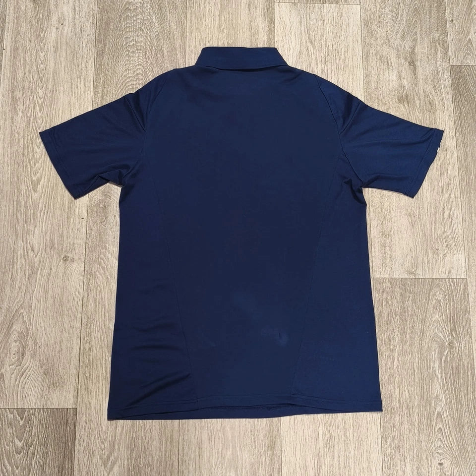Adidas FLVW Kreis Bochum Trainerlehrgang Coach Polo Shirt Navy Blue Men's M